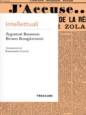 cover image of INTELLETTUALI